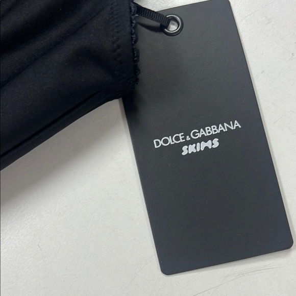 SKIMS Dolce & GabbanaBODY BUSTIER black new M L109-356 - Picture 7 of 7